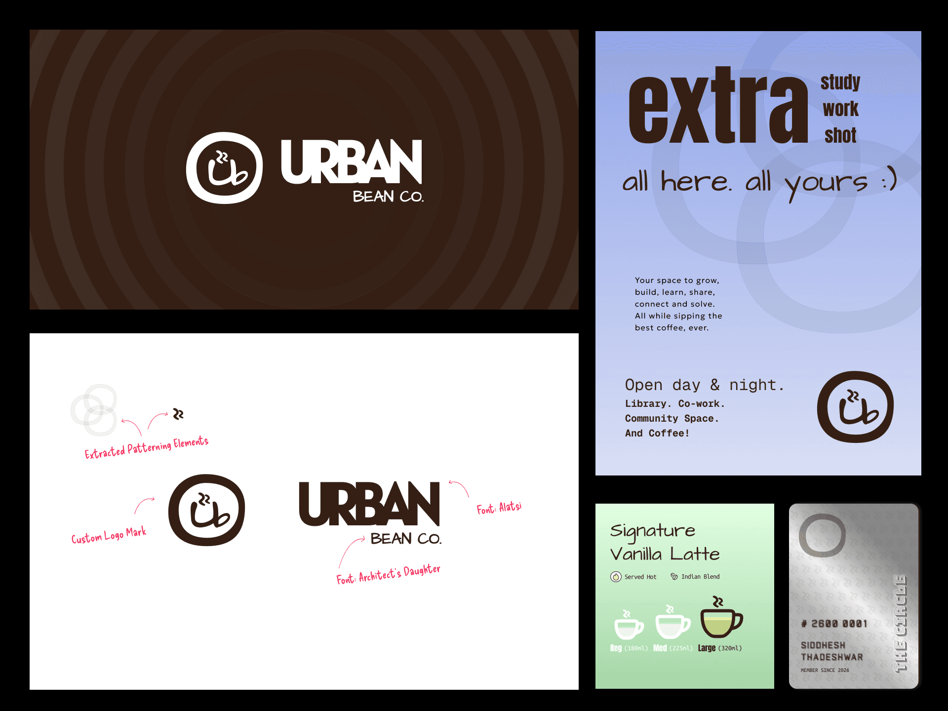 Urban Bean Coffee Branding cover